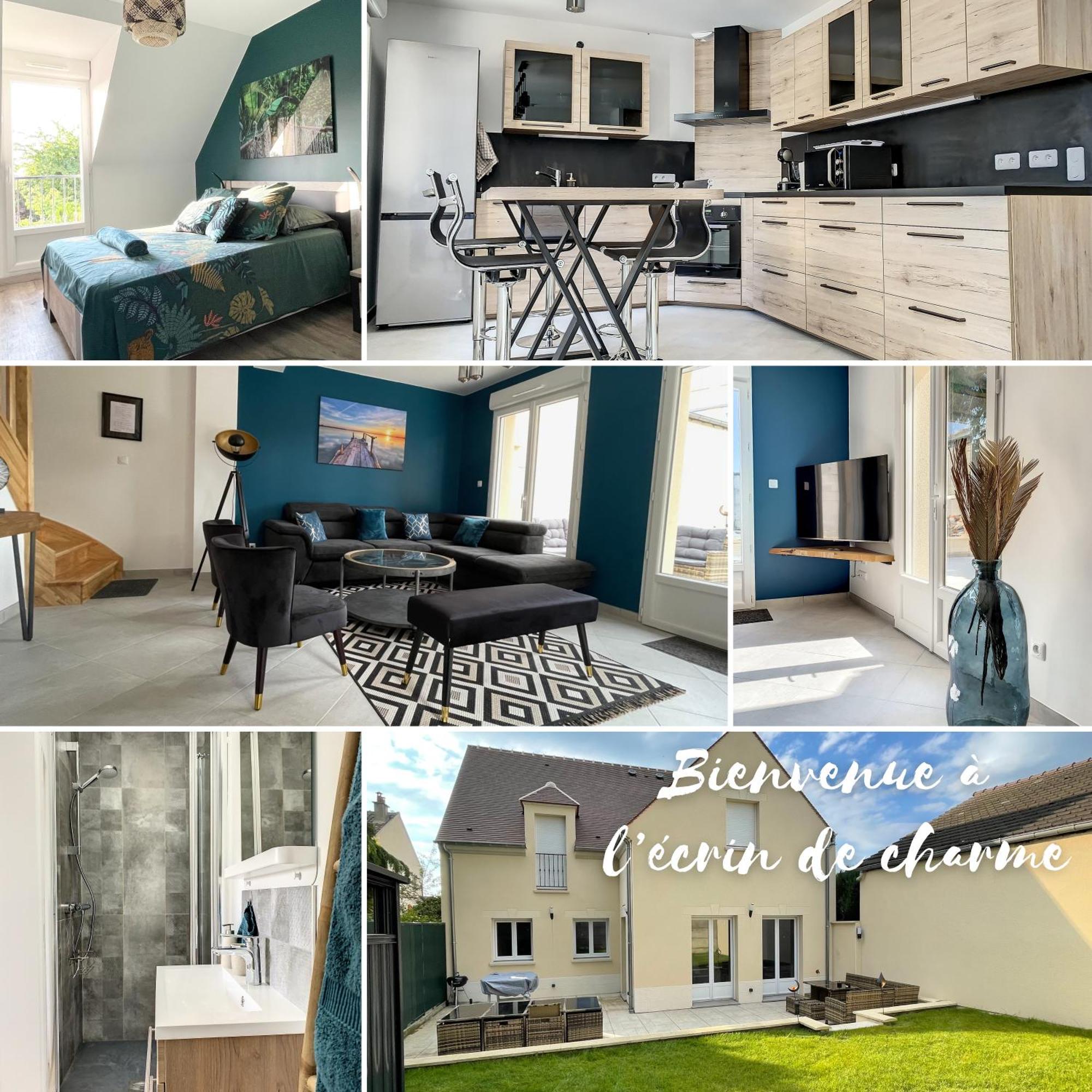Chambre Evasion - Sdb Wc Privatif - Entree Autonome - Grande Tv Netflix Compiegne Luaran gambar